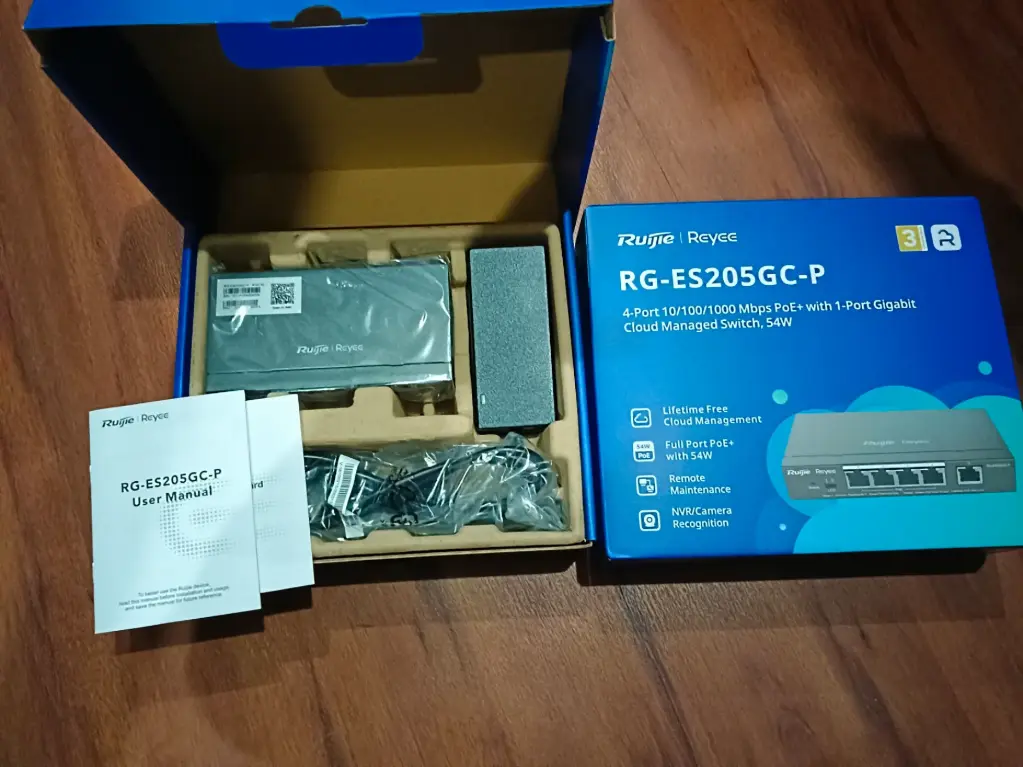 Switch Ruijie RG-ES205GC-P